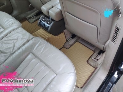 Коврики EVA 3D c бортами для Audi A8 (D3) 2002 - 2010