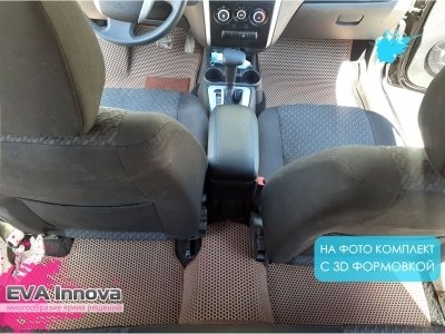 Коврики EVA 3D c бортами для Datsun on-Do 2014 - 2020