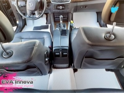 Коврики EVA 3D c бортами для Mercedes Е-класс C207 (купе) 2009 - 2016 