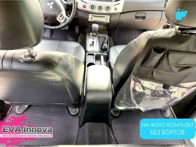 Коврики EVA 3D c бортами для Mitsubishi L200 IV 2013 - 2015