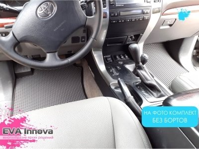 Коврики EVA 3D c бортами для Lexus GX470 2002 - 2009