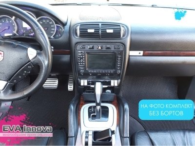 Коврики EVA 3D c бортами для Porsche Cayenne 2002 - 2010