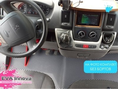 Коврики EVA 3D c бортами для Fiat Ducato 244 2011-