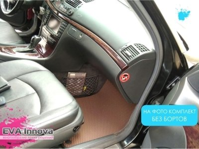 Коврики EVA 3D c бортами для Mercedes Е-класс W211 2002 - 2009 