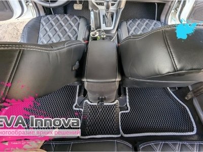 Коврики EVA 3D c бортами для Ford Focus III 2011 - 2014