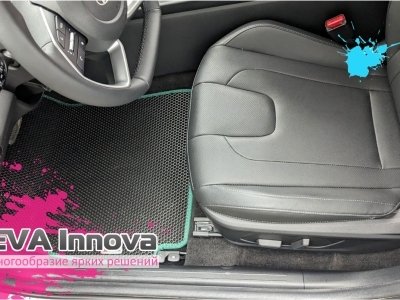 Коврики EVA 3D c бортами для Hyundai Elantra VII 2020 - наст. время