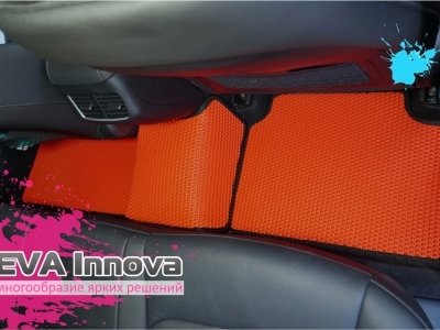 Коврики EVA 3D c бортами для Hyundai Sonata VIII (DN8) 2019 - наст. время