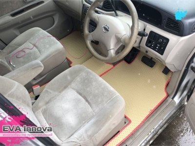Коврики EVA 3D c бортами для Nissan Liberty 1998 - 2004